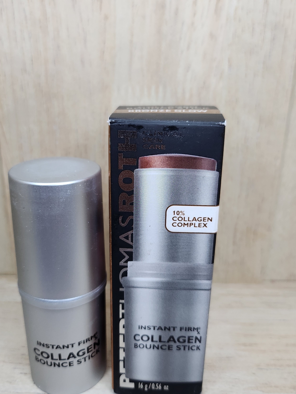 Peter Thomas Roth Silver Collagen Bounce Stick with Bronze Cap Accent